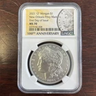 2021 $1 O PRIVY SILVER MORGAN DOLLAR NGC MS70 FIRST DAY OF ISSUE FDI NEW ORLEANS