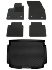 Fußmatten Kofferraumwanne für Ford Focus MK4 2018- im Set Automatten Auslage
