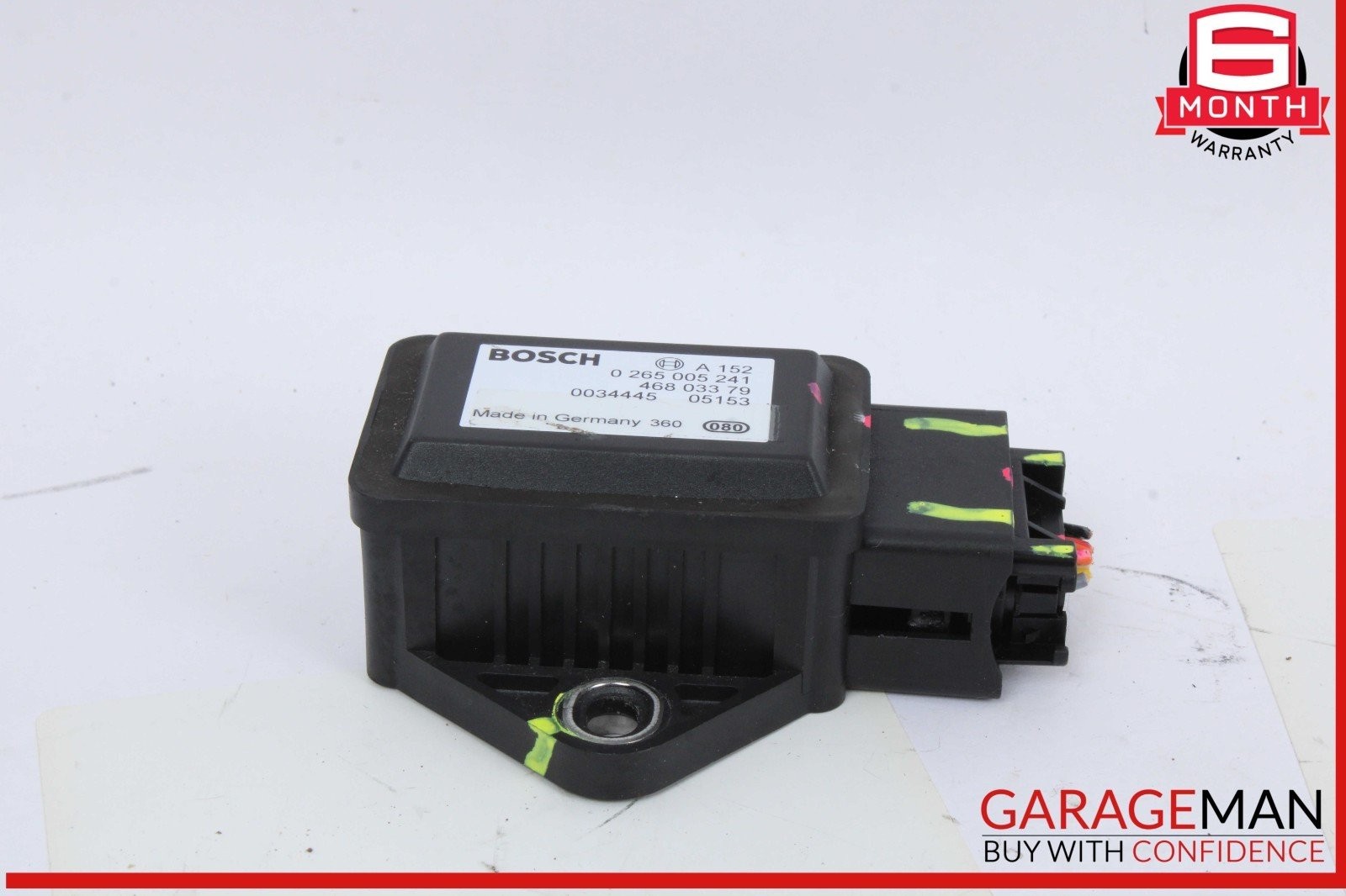 02-07 Maserati Quattroporte M139 Spyder GT M138 Yaw Turn Rate Sensor OEM