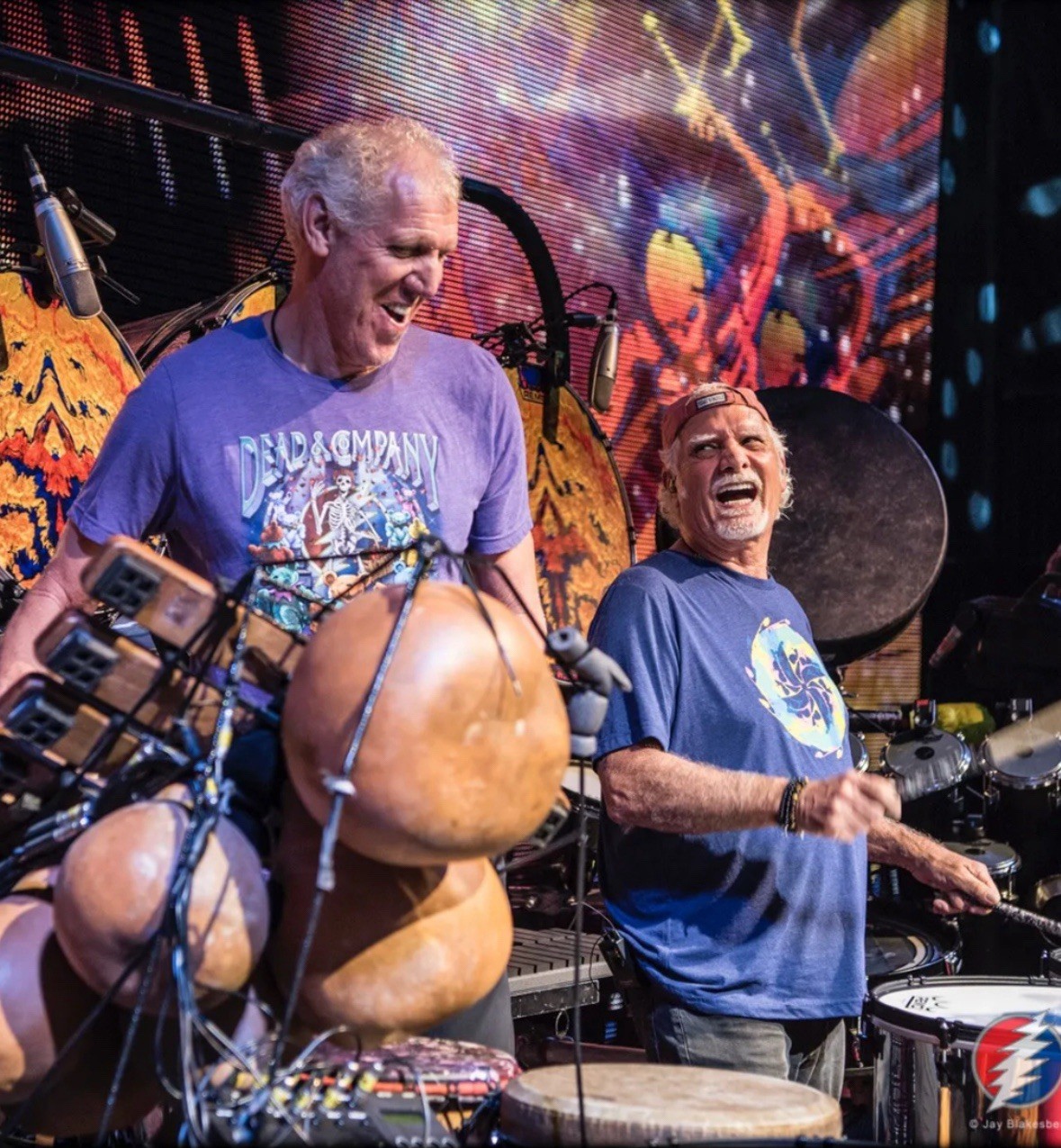 Bill Walton Personally Owned Remo Ashiko Drum from Personal Drum Set Up