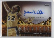 2023-24 Topps Midnight Horizon Signatures Dusk 27/75 Jamaal Wilkes Auto HOF 1co7
