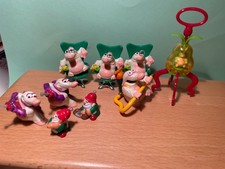 7 St&uuml;ck &Uuml; Ei Figur Serie Mission Maulwurf 2004 + 2 St&uuml;ck BPZ