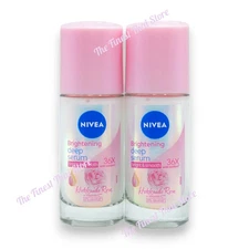 Nivea Whitening Deep Serum Hokkaido Rose Roll On 40ml pack 2