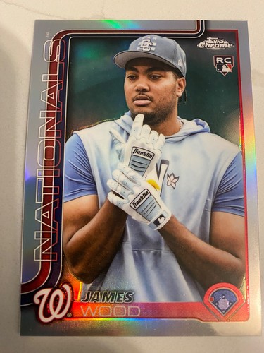 James Wood [Image Variation] #USC95 2025 Topps Chrome Update card