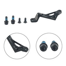 Bike Conversion Seat Flat Mount Garden Indoor 1 Pc Aluminum Alloy Black