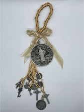 St Benedict Hanging Car Blessings Car Rosary Wall Decoration Strings St Benedict Hanging Car Blessings Car Rosary Wall Decoration Strings
