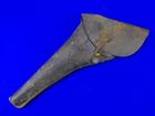 Antique 19 Century US Civil War Large Revolver Pistol Leather Holster