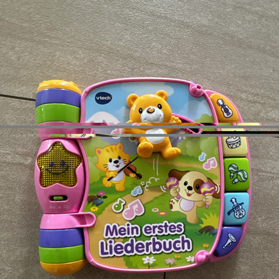 VTech Mein erstes Liederbuch Musik-Lernspielzeug pink 1-2 Jahre 80-174604