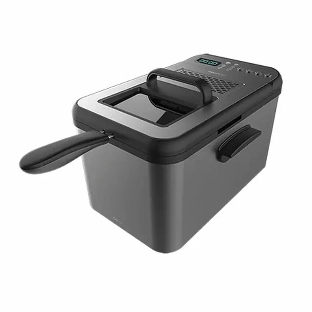 Friteuse Cecotec Cleanfry Luxury 4000 Dark grande capacité 4,2 L pour cuisine noire