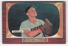 Bob Nieman 1955 Bowman #145 Chicago White Sox GD