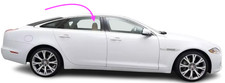 Fits: 2010-2019 Jaguar XJ Sedan Rear Right Side Door Window Glass - Laminated