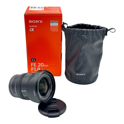 Sony FE 20 mm F1.8 G (SEL20F18G) Weitwinkel-Objektiv Hervorragend OVP E-Mount
