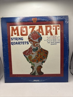 Scarce Classical 2 LP: Roth String - Mozart String Quartets - Philips