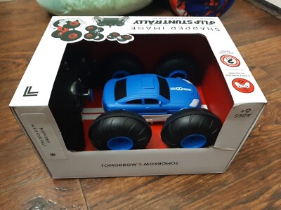 Sharper Image Remote Control Flip Stunt Rally Car Toy 2-in-1 Reversible  Design