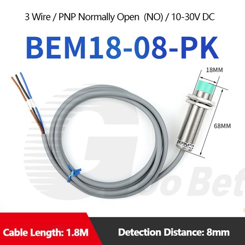 Inductive Proximity Sensor LJ18A3 Metal Detecting NPN PNP NO NC 2/3 Wire 6-36VDC - Picture 20 of 22