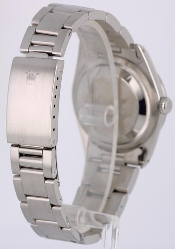 Rolex DateJust 36 Edelstahl MOTOR GEDREHT silber 36 mm Auster 16220 Uhr - Bild 5 von 8