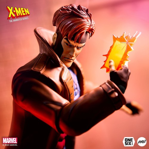 1/6 Marvel X-Men The Animated Series Gambit Figure Mondo - Picture 2 of 9