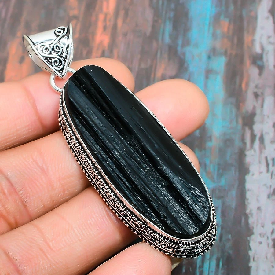 Tourmaline stone pendant deals