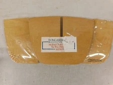 Longaberger Medium Chore Basket Six Way Wooden Woodcraft Dividers Set NEW 50059