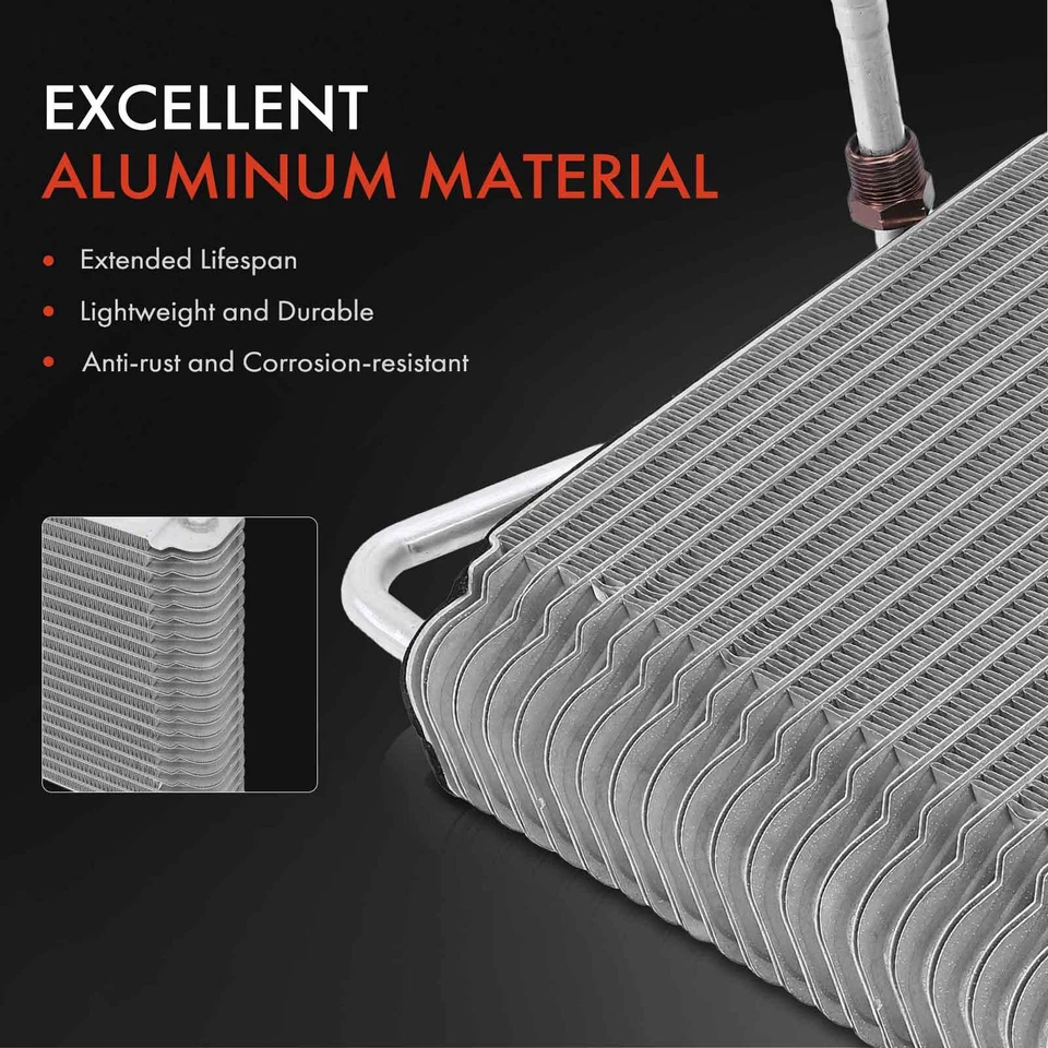 Núcleo evaporador de aire acondicionado para Chevrolet Express 1500 GMC P3500 Savana 1500 aleta de placa Foto 3 de 4