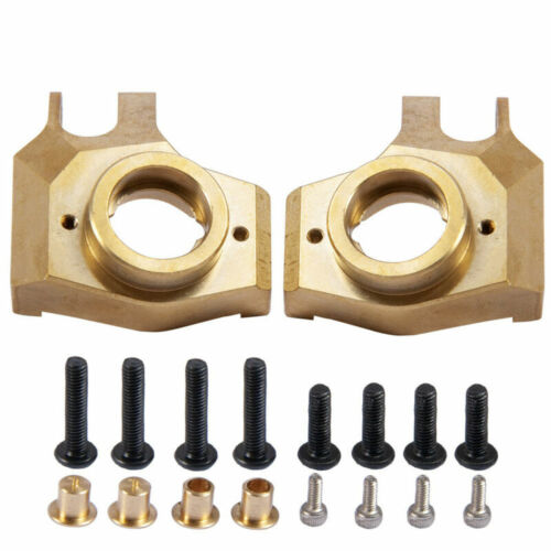 2 PIEZAS nudillo de dirección frontal de latón de alta resistencia para 1/10 radiocontrol axial SCX10 II 90046_EE. UU. - Imagen 4 de 10