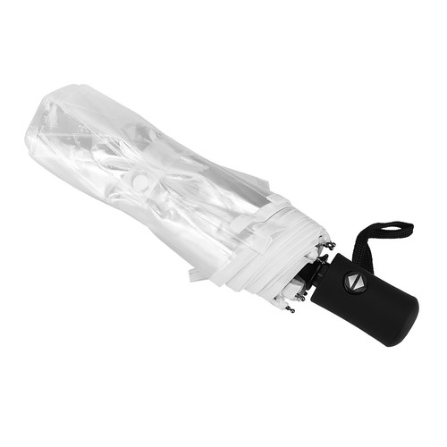 Compact Transparent Automatic Three Folds Folding Umbrella For Camping YAN - Picture 3 of 9