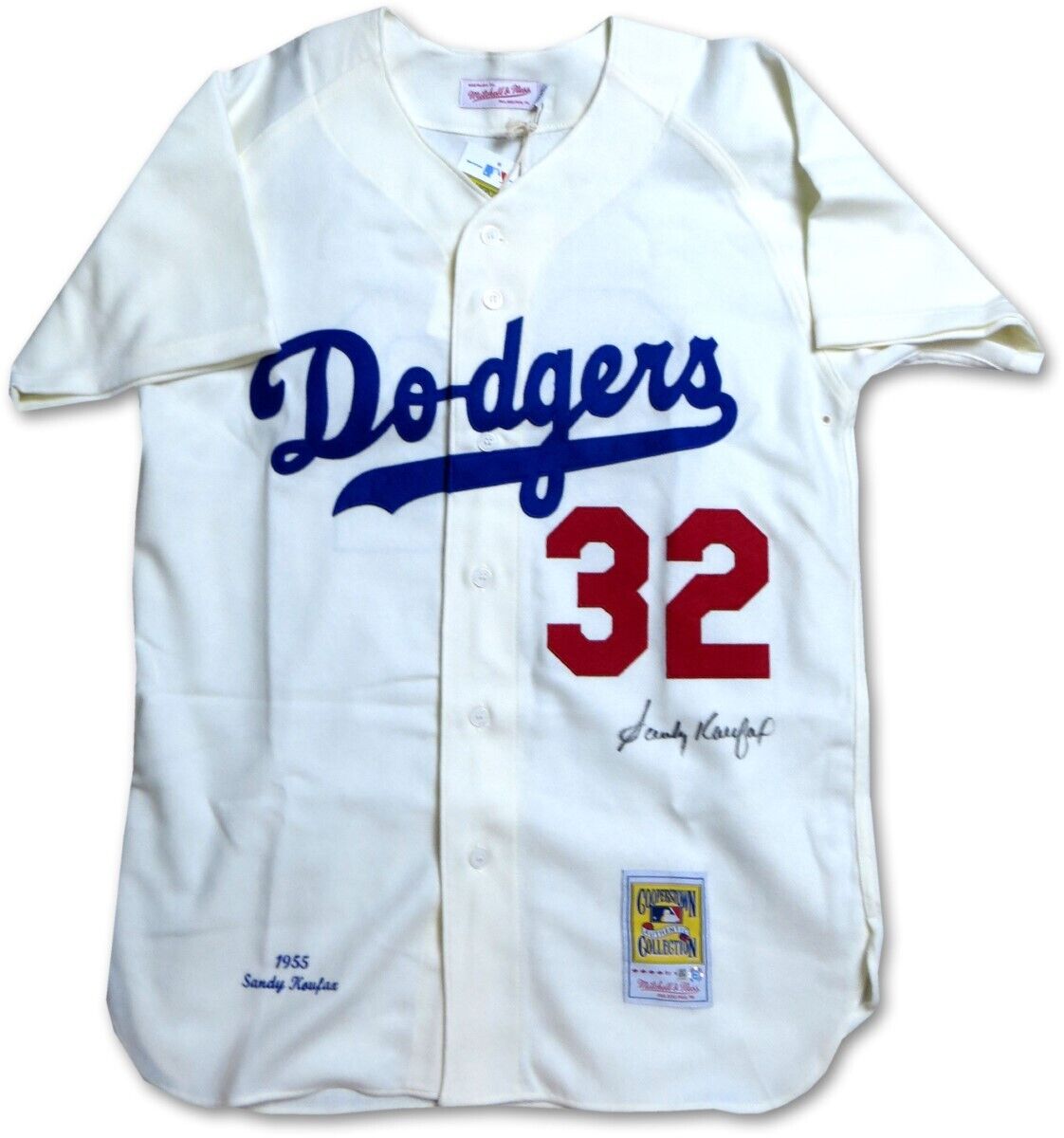 Sandy Koufax Signed Dodgers Mitchell & Ness Jersey W.S. MVP - 3 C.Y. -  Memorabilia Expert