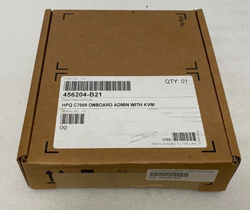 New 456204-B21 HPQ c C7000 Onboard Admin With KVM
