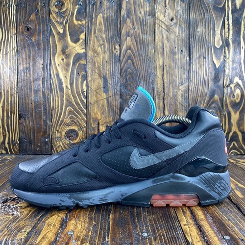 Rare 2010 Nike Air Max 180 Black/Grey/Red/Blue 310155-005 Men Sneakers Size 13 - Picture 3 of 9