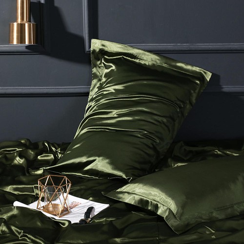1pc Mulberry Silk Pillow Case 25 Momme Anti-wrinkle Bed Extra Soft Skin-friendly - Picture 16 of 20