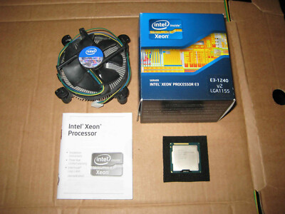 Intel Xeon E3-1240v2 Prozessor 3,40 GHz LGA1155 BOXED