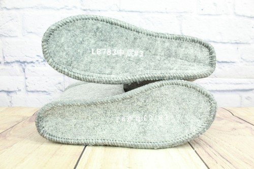 LL Bean Kids Gray Wool Warm Replacement Boot Liner Inserts Size 3 - Picture 9 of 9
