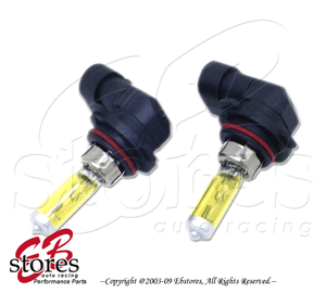1-Pair-Golden-Yellow-9006-12V-80w-Xenon-Gas-HID-Low-Beam-3000K-Light-Bulbs-2pc