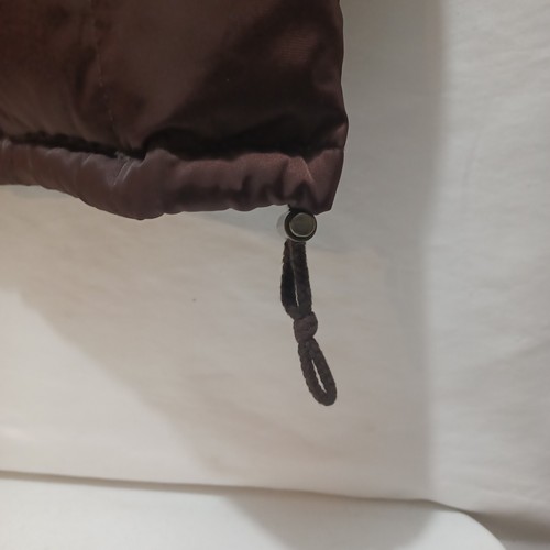 worthington down puffer jacket brown removable collar womans size M - Picture 2 of 10