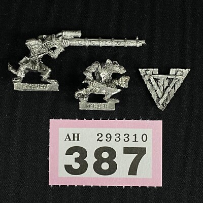 Skaven Warplock Jezzail Waffe Team Aos Warhammer die Alte Welt Ratmen Jezzails