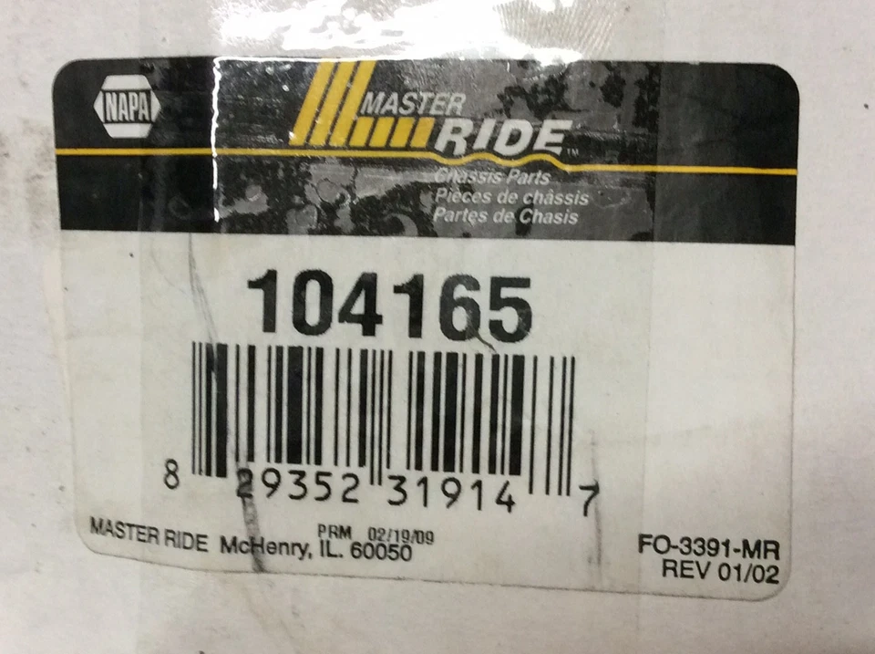 NEW NAPA 104165 Suspension Ball Joint Front Lower - Fits 82-04 Isuzu 94-02 Honda - Image 2 of 4