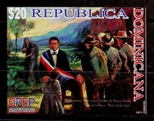 DOMINICAN REP. Sc 1511 NH SOUVENIR SHEET OF 2011 - ART