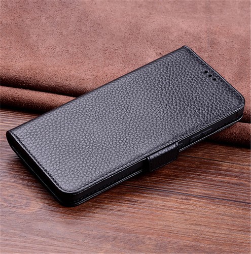 Echt Leder Klapphülle Magnet Ständer Wallet Case Kartenfächer Tasche für SAMSUNG - Bild 11 von 26