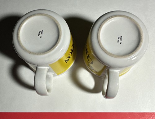 2 Official Cheerios Cereal Yellow Coffee Mugs Cups - Picture 6 of 6