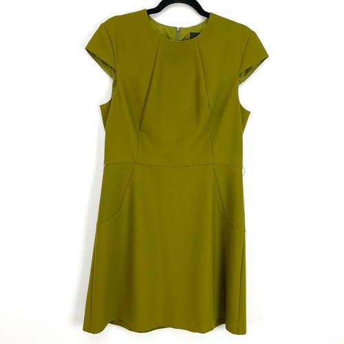 cue mustard dress