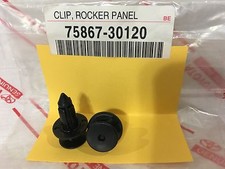 2 NEW LEXUS LS600H ES350 IS250/350/ISF GSF LS430 OEM ROCKER MOULDING CLIPS PANEL