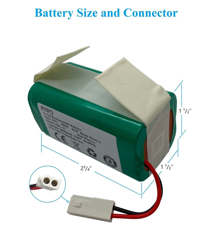 Akku Li-Ion Kompatibel Mit Bissell SpinWave Wet - Saug Oder Wisch Fun - Foto 6