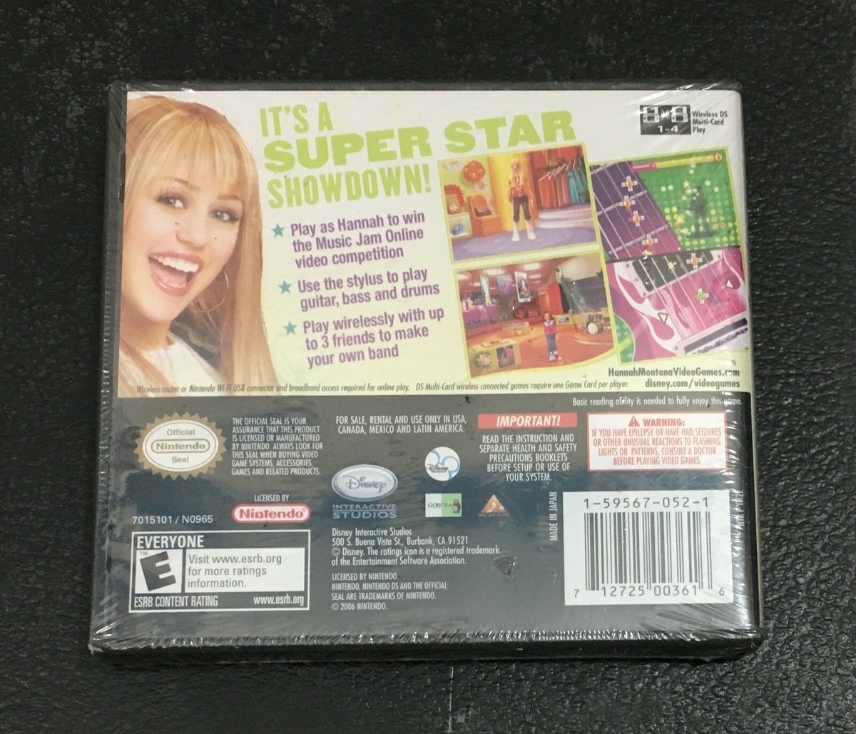 Hannah Montana: Music Jam (Nintendo DS, 2007) for sale online | eBay
