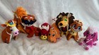 Lot of 8 Dakin Dream Pets (2003), Very good with tags. Bull, Tiger, Cat, Poodle