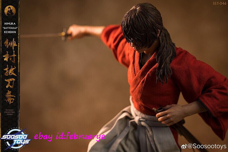 Soosootoys 1/6SST-046 Rurouni Kenshin Himura Action Figure In