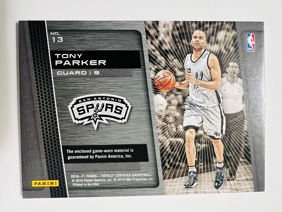 2016-17 Panini Totally Certified #3 Ricky Rubio Materials Blue #/99 - Image 2 of 2