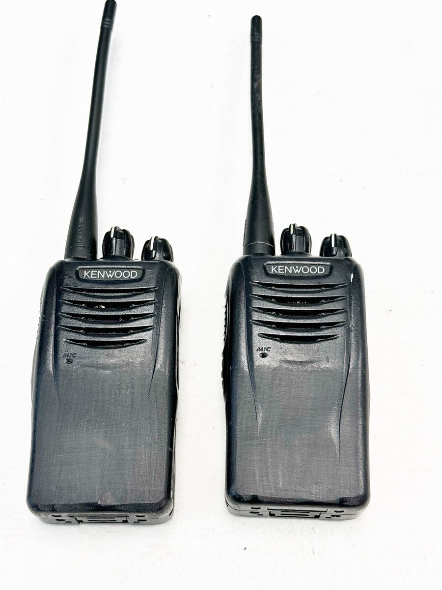 Lot of 2* Kenwood TK-3360-K UHF 16Ch Radio w/Battery Lot of 2* Kenwood TK-3360-K UHF 16Ch Radio w/Battery