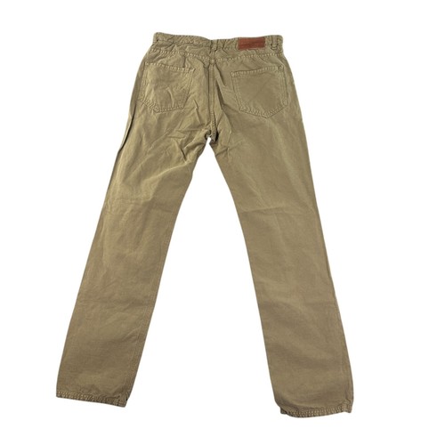 Best Made Co Pants Mens 32x34 Brown Chino Cotton Linen Made In Italy - Picture 3 of 11