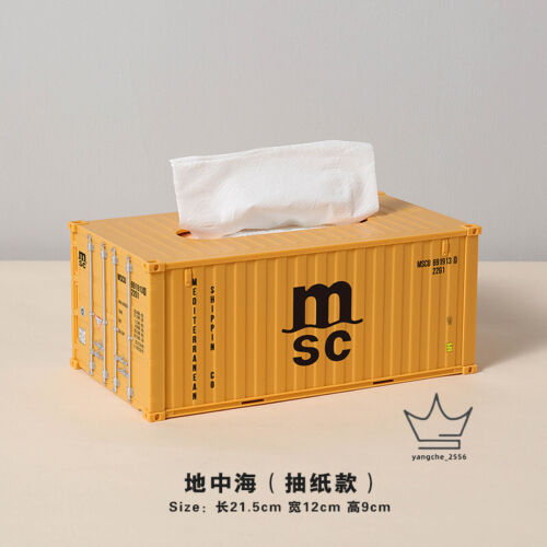 1:28 Industrial Shipping Container Tissue Box ABS Napkin Paper Container Kitchen - Picture 11 of 38