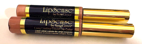 *2* NEW! Sealed Lip Sense by SeneGence-Full Size-.25 Fl Oz-BOMBSHELL-FIRST LOVE